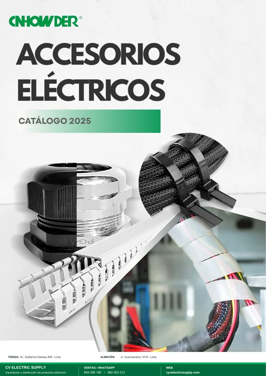 Portada del catálogo Accesorios eléctricos