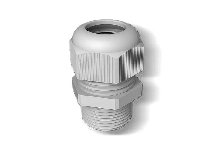 Prensaestopa PG nylon gris — Accesorios eléctricos