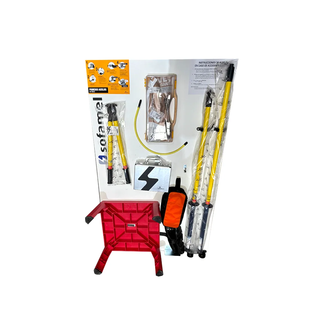 Kits de salvamento para subestaciones — Seguridad eléctrica